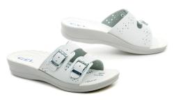 Inblu VR00006B biele gélové dámske papuče