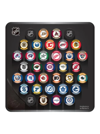 InGlasCo Plaketa pro fanouškovské puky NHL Wall Plaque Square InGlasCo Plaketa pro fanouškovské puky NHL Wall Plaque Square
