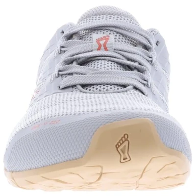 Inov-8 BARE XF 210 v3 W (S) light grey/coral/gum - šedá fitness obuv