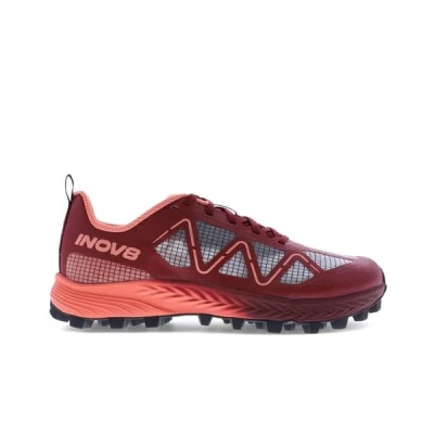 Inov-8 MUDTALON SPEED W (P) burgundy/coral - fialová běžecká obuv