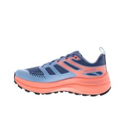 Inov-8 TRAILFLY MAX W (wide) blue grey/coral/light grey - světle modrá běžecká obuv