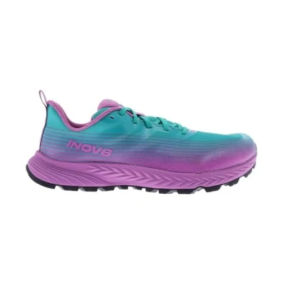Inov-8 TRAILFLY SPEED W (wide) aqua/purple - modrá běžecká obuv