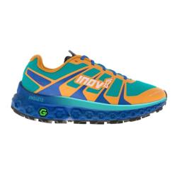 Inov-8 TRAILFLY ULTRA G 300 MAX M (S) teal/nectar/blue - modrá bežecká obuv Inov-8 TRAILFLY ULTRA G 300 MAX M (S) teal/nectar/blue - modrá bežecká obuv