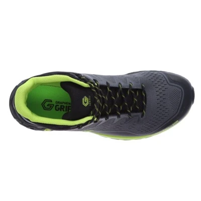 Inov-8 ROCFLY G 390 M (S) grey/black/yellow - šedá běžecká obuv