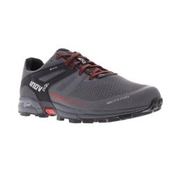Inov-8 ROCLITE 315 GTX v2 M grey/black/red - tmavě šedá běžecká obuv POUZE UK 12 / EU 47 (VÝPRODEJ)
