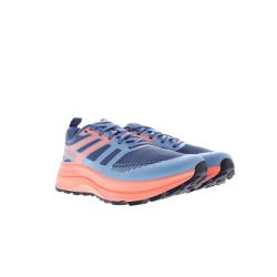Inov-8 TRAILFLY MAX W (wide) blue grey/coral/light grey - světle modrá běžecká obuv