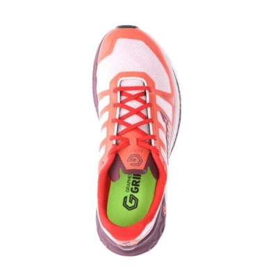 Inov-8 TRAILFLY ULTRA G 300 MAX W (S) red/coral/black - červená běžecká obuv POUZE UK 5 / EU 38 (VÝPRODEJ)