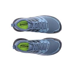 Inov-8 TRAILFLY W (wide) blue grey/black/slate - modrá běžecká obuv