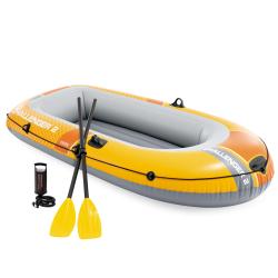 Intex 66312 Nafukovací člun Challenger 2 Set - 236 x 114 x 41 cm