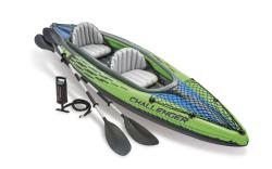 Intex 68306 Nafukovací kajak Challenger K2 - 351 x 76 x 38 cm Intex 68306 Nafukovací kajak Challenger K2 - 351 x 76 x 38 cm