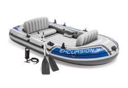 Intex 68324 Nafukovací člun Excursion 4 Set - 315 x 165 x 43 cm Intex 68324 Nafukovací člun Excursion 4 Set - 315 x 165 x 43 cm