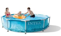 Intex 28208 BEACHSIDE METAL FRAME POOL 305x76 cm bazén SET s filtrací