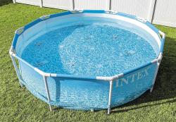 Intex 28208 BEACHSIDE METAL FRAME POOL 305x76 cm bazén SET s filtrací
