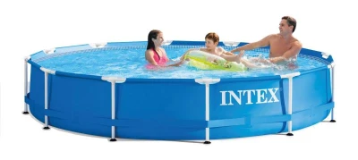 Intex Bazén 28212 METAL FRAME POOL 366x76 cm set s filtrací