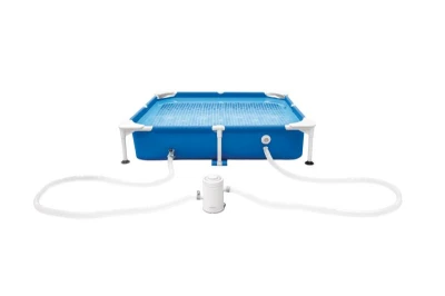 Intex Bazén 48402 Frame Pet set s filtrací pro mazlíčky 152x152x30 cm