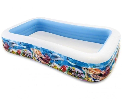 Intex 58485 Bazén FAMILY nafukovací OBDELNÍK POTISK 305x183x56 cm Intex 58485 Bazén FAMILY nafukovací OBDELNÍK POTISK 305x183x56 cm