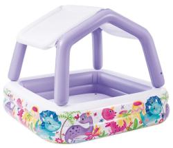 Intex Bazén Oceán se střechou 57470 fialový