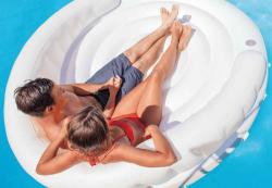 Intex Canopy Island 58292 Nafukovací lehátko