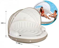 Intex Canopy Island 58292 Nafukovací lehátko