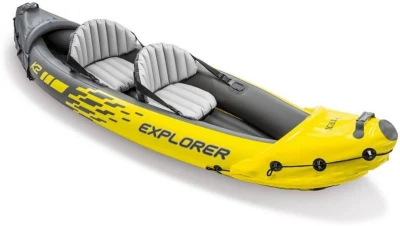 Intex 68307 Explorer K2 nafukovací kajak + pádla a pumpa