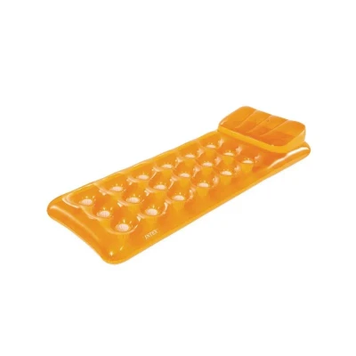 Intex Lehátko 58890 naf. s otvory - BAREVNÉ POUZE oranžová (VÝPRODEJ)