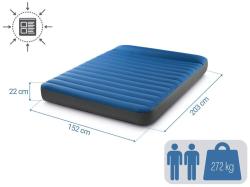 Intex 64013 CAMPING MATTRESS QUEEN Nafukovací matrace 203x152×22 cm