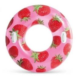 Intex Nafukovací kruh 56261 TROPICAL FRUIT 107 cm POUZE červená (VÝPRODEJ)