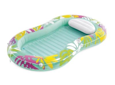 Intex Nafukovací lehátko 57803 TROPICAL OASIS LOUNGER 206x122 cm