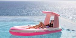 Intex Nafukovací lehátko 57804 PINK PARADISE BOAT FLOAT 244x119x97cm