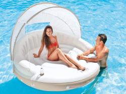 Intex Canopy Island 58292 Nafukovací lehátko
