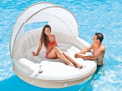 Intex Canopy Island 58292 Nafukovací lehátko