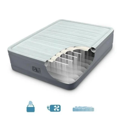 Intex Nafukovací postel 64906 PREMAIRE Queen 152x203x46 cm
