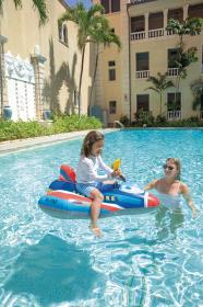 Intex Nafukovací stíhačka s vodní pistolkou 57531