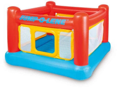 Intex Nafukovací trampolína 48260 žluto/červeno/modrá 174x174x112cm