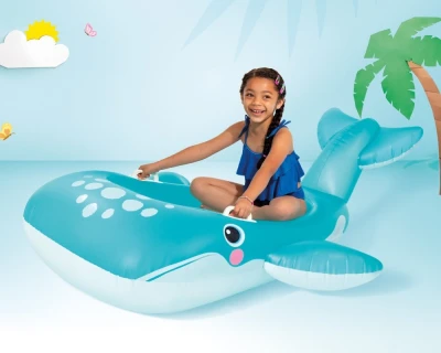 Intex Nafukovací zvířátko 57567 Velryba RIDE ON