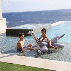 Intex Plovoucí vozidlo brontosaurus 57584 - 178x94 cm