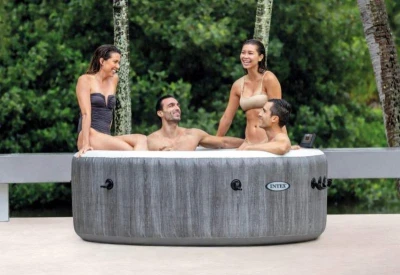Intex Vířivka 28440 Purespa Greywood Deluxe