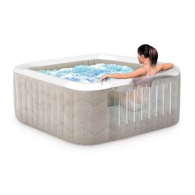 Intex 28446 Chevron Bubble Deluxe vířivka pro 4 osoby