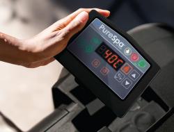 Intex Vířivka 28494 Purespa Glow Deluxe Bubble pro 4 osoby