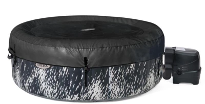 Intex Vířivka 28494 Purespa Glow Deluxe Bubble pro 4 osoby