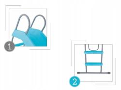 Intex Zahradní skluzavka 44106 SIX-FOOT FREESTANDING SLIDE