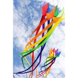 Invento Soft Swirl Rainbow 300 - Dragon Tail, 3mx43cm, 8 barev