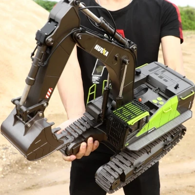 IQ models ACV PROFI bagr 1:14 s kovovou lžící + 3 přídavná zařízení