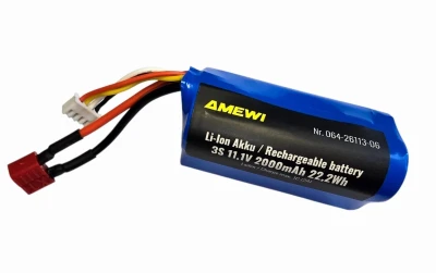 IQ models Li-Ion 11,1V 2000 mAh 3S modrý konektor T-Dean akumulátor