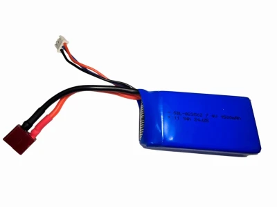 IQ models Li-Po 7,4V 1500 mAh akumulátor s konektorem T-Dean