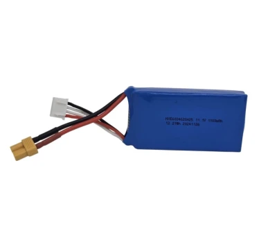 IQ models X450-0022 modrý LiPo 11,1V 1100 mAh s konektorem XT30 akumulátor