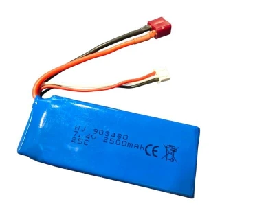 IQ models Akumulátor LiPo 7,4V 2500 mAh T-Dean konektor délka akumulátoru 8,8 cm IQ models Akumulátor LiPo 7,4V 2500 mAh T-Dean konektor délka akumulátoru 8,8 cm