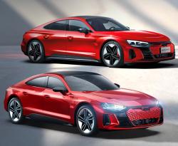 IQ models Audi RS e-tron GT na dálkové ovládání - červená