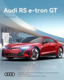 IQ models Audi RS e-tron GT na dálkové ovládání - modrá