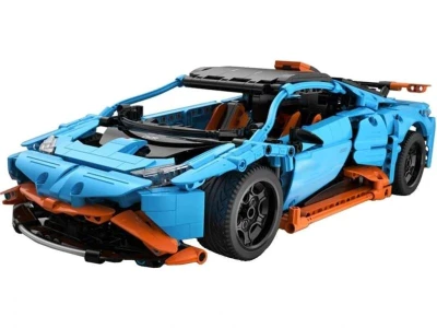 IQ models CaDA Speed Cowboy 1:12 modrá stavebnice